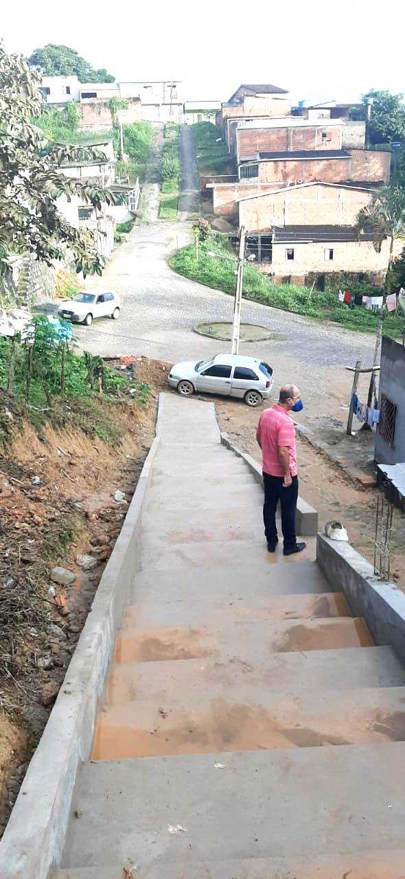Camacã: Escadarias são recuperadas depois de 30 anos